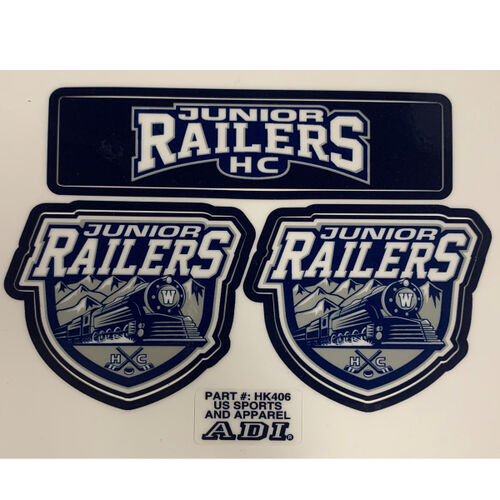 Junior Railers - Official Helmet Decals Thumbnail