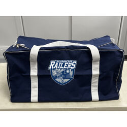 Jr Railers Custom Hockey Bag w/ Player Number on BOTH Ends of the Bag & Player Name on Top of the Bag Thumbnail