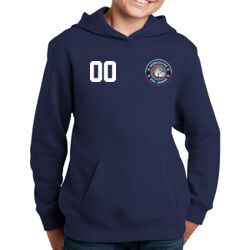 Rail Dawgs - Youth Number Pullover Hooded Sweatshirt Thumbnail