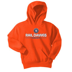 Rail Dawgs - Youth Core Fleece Pullover Hooded Sweatshirt Thumbnail