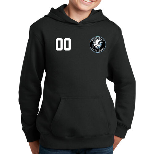 White Hawks - Youth Pullover Hooded Sweatshirt Thumbnail
