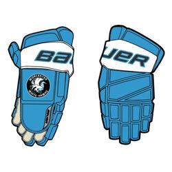 White Hawks Bauer Vapor Elite Gloves ($99.99 - $129.99) Thumbnail