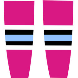 Legacy White Hawks Pink Game Socks (10U Fill-In Only) Thumbnail