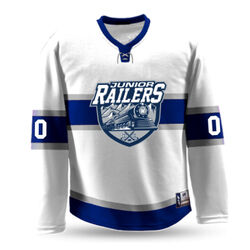 Legacy Junior Railers White Jersey (2016 and Older AAA/Travel Fill-In Only) Thumbnail
