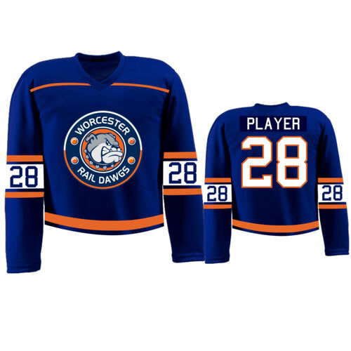 Rail Dawgs Navy Jersey Thumbnail