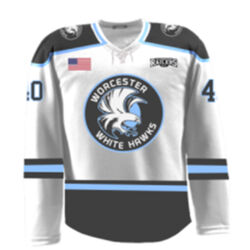 Legacy White Hawks White Game Jersey (10U Fill-In Only) Thumbnail