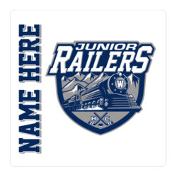 Jr Railers - 32 oz Stainless Steel Water Bottle Thumbnail