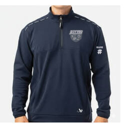Jr Railers - S26 BAUER ADULT TEAM FLEECE 1/2 ZIP Thumbnail