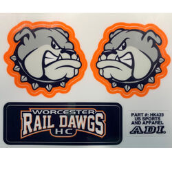 Rail Dawgs Official Helmet Decals Thumbnail