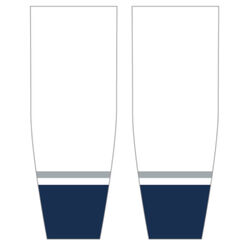 NEW Junior Railers White Socks (2017 AAA, 2017 Travel, Midgets and House League Required, Option for Older Teams) Thumbnail
