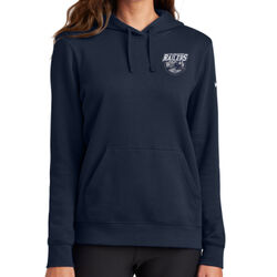 Jr Railers - Ladies Club Fleece Sleeve Swoosh Pullover Hoodie Thumbnail